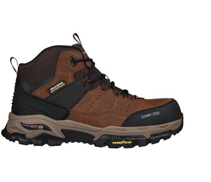 ZAPATO DE SEGURIDAD TIPO BOTIN SKECHERS TARVER