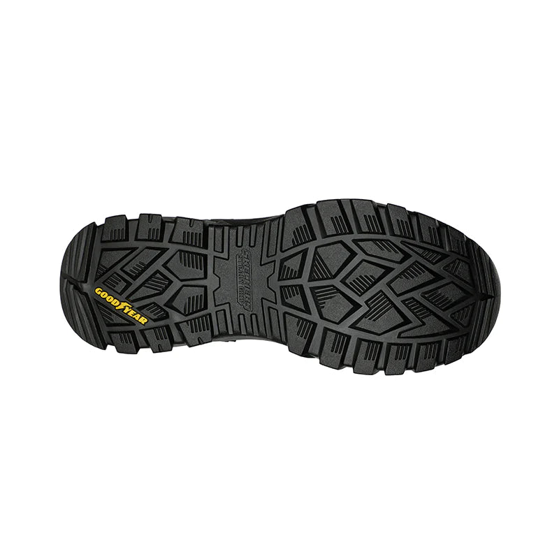 ZAPATO DE SEGURIDAD TIPO BOTIN SKECHERS TARVER NEGRO