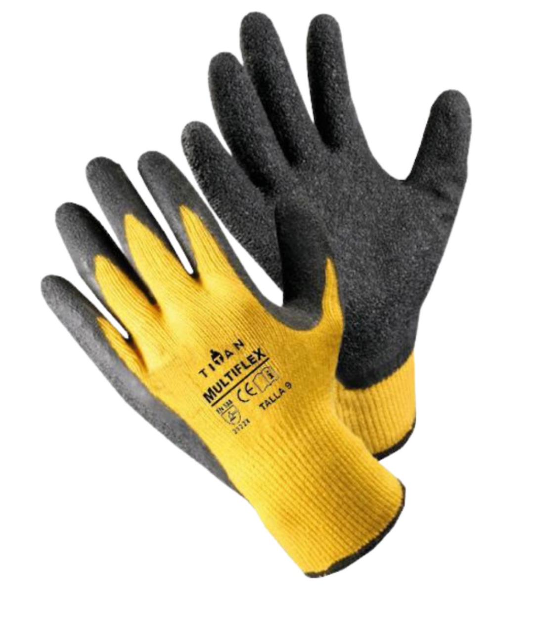 GUANTE DE TRABAJO FLEX PALMA LATEX