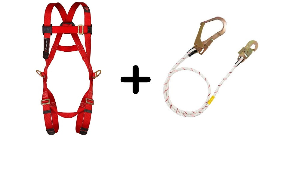 PACK ARNES 3A SEGMA + CABO DE VIDA SEGMA C/MOSQUETON