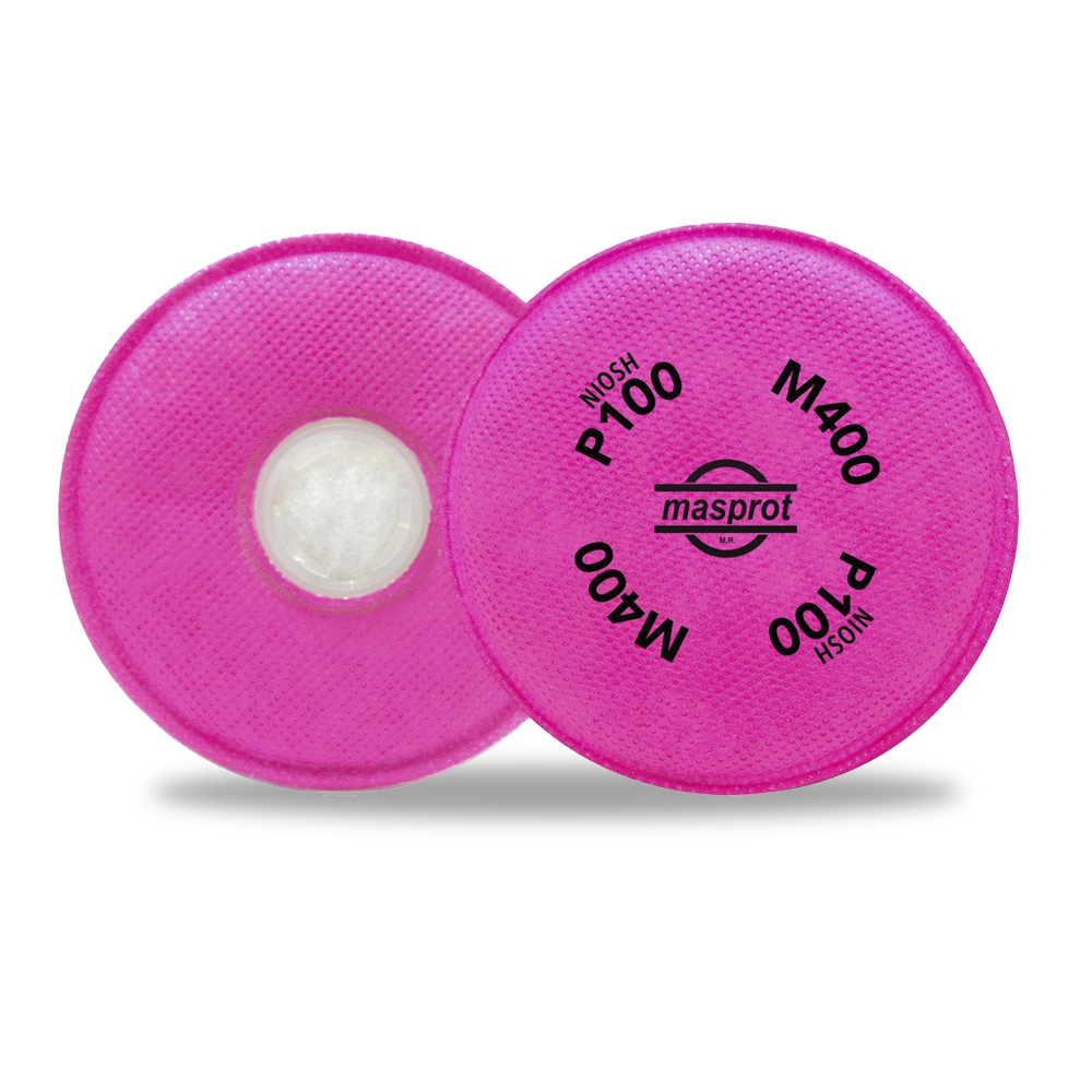 FILTRO MASPROT PAD M400 P100 PARA RESPIRADOR M500 (PAR)