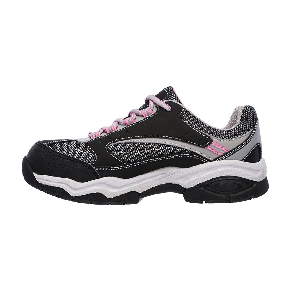 ZAPATO DE SEGURIDAD TIPO ZAPATILLA SKECHERS BISCOE ROSA