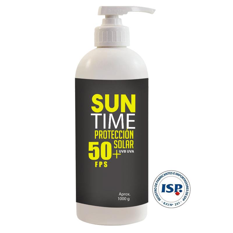 BLOQUEADOR PROTECTOR SOLAR SUNTIME FPS50+ BOTELLA 1L
