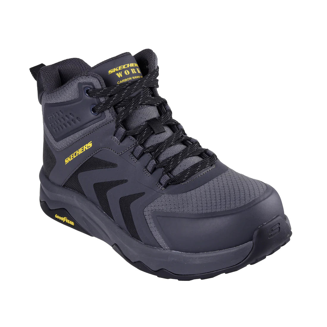 BOTIN SEG SKECHERS TREKKER NEGRO